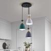 Современный минималистичный подвесной светильник с 3 плафонами