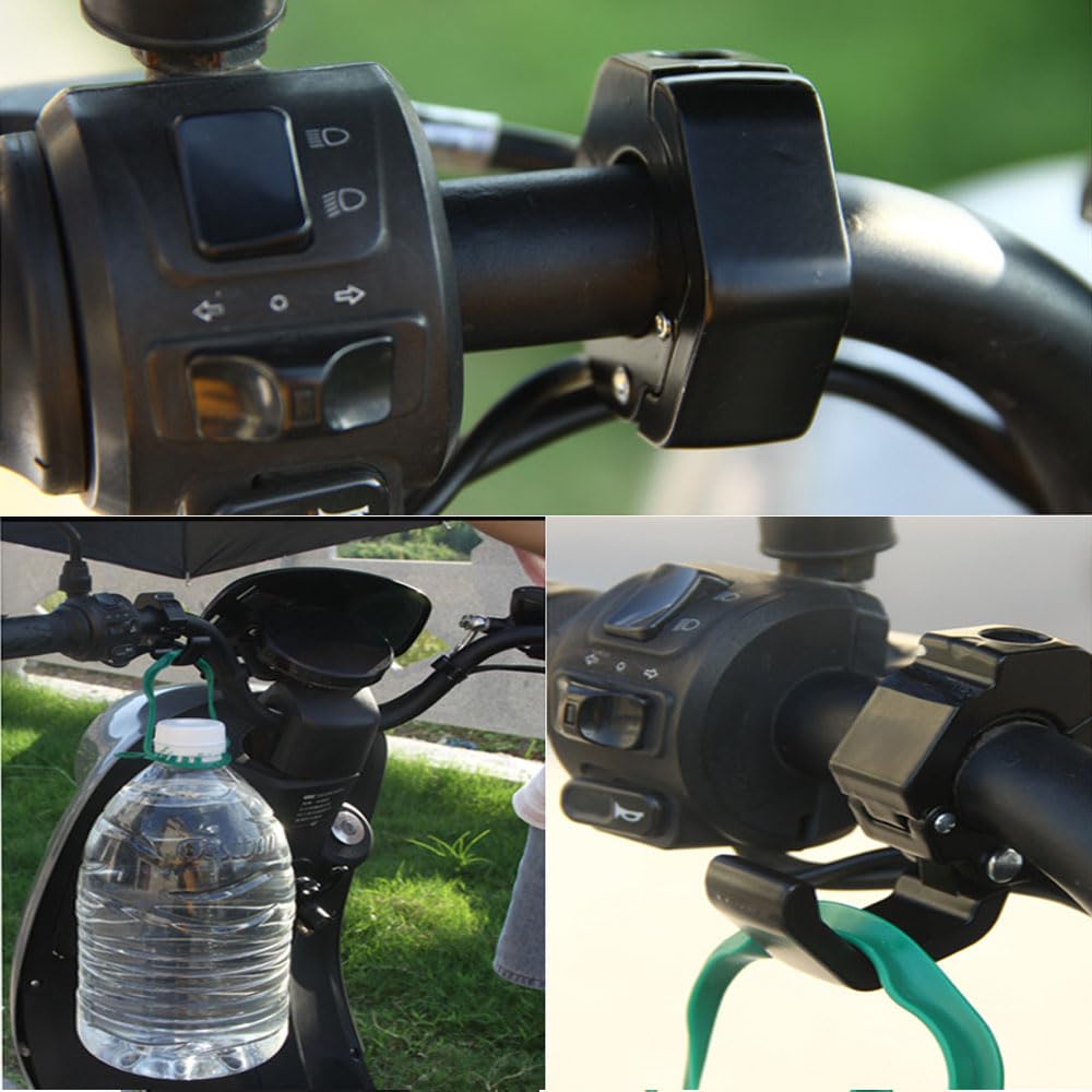 GLOWZEN Велосипедный крючок для магазина велосипедов, диаметр крюка 20-22 мм, грузоподъемность 25 кг, аксессуары для подвешивания багажа, установка ручки