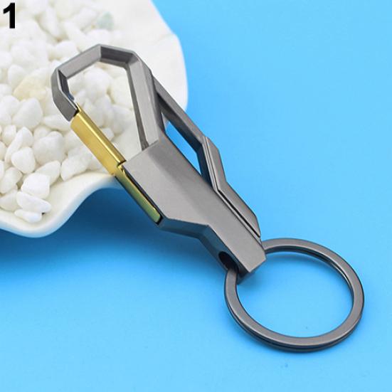 Подарки Простой металлический брелок для ключей Автомобильный деловой брелок для ключей