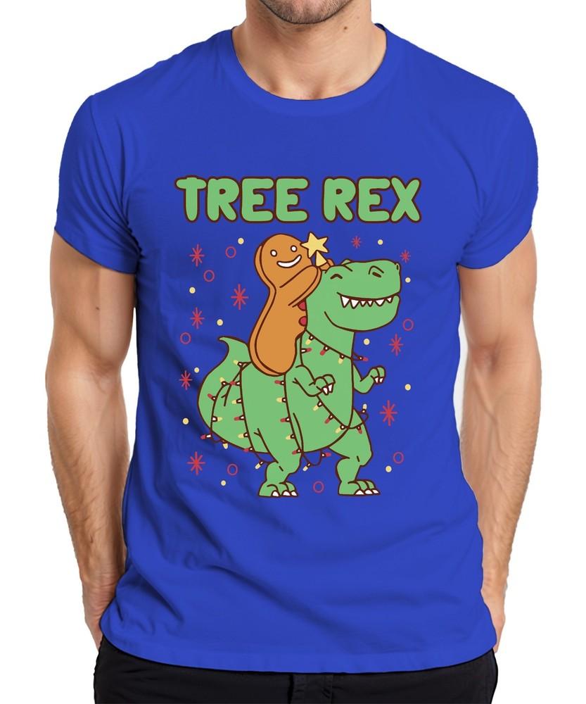 Tree Rex Gingerbread Christmas Tree Dino Xmas Xmas Gift Unisexs T