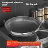316 Stainless Steel Wok Honeycomb Non-stick Pan Pot Household Pot Pan 1310 Induction Cooker