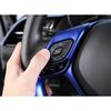 For Auto Styling 2 Stuks Abs Plastic Interieur Stuurwiel Decoratie Cover Trim Voor Toyota C-HR Chr 2016 2017