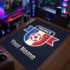 Crystal Velvet Rug France national football team Print Custom Name Text Floor Mat Home Decor
