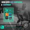 CYCPLUS датчик сердечного ритма наручный ремень Bluetooth ANT+ фитнес-монитор для Garmin Wahoo GPS велосипедный компьютер