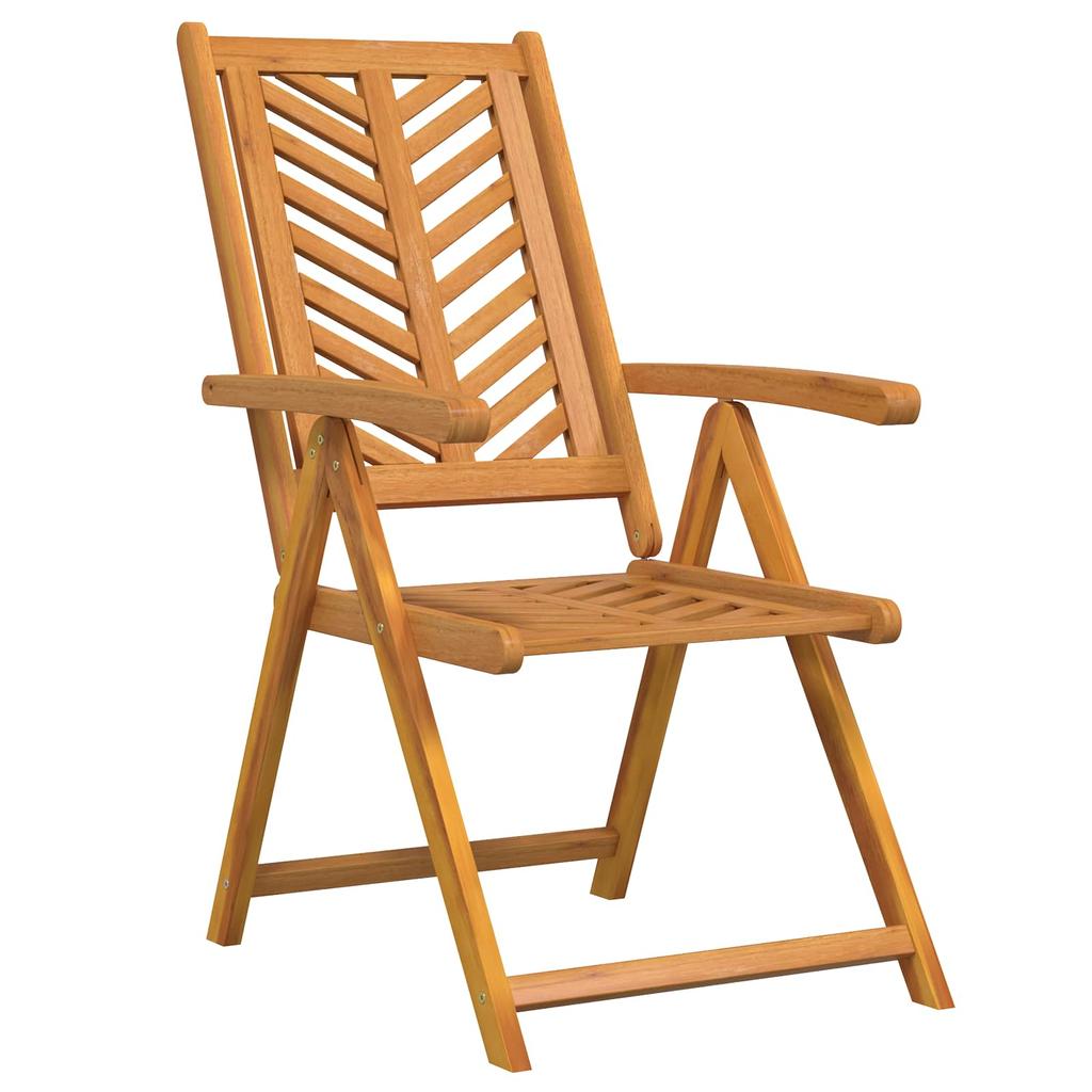 Garden Chair 6 pcs Brown 57 x 72 x 109 cm Solid Acacia Wood