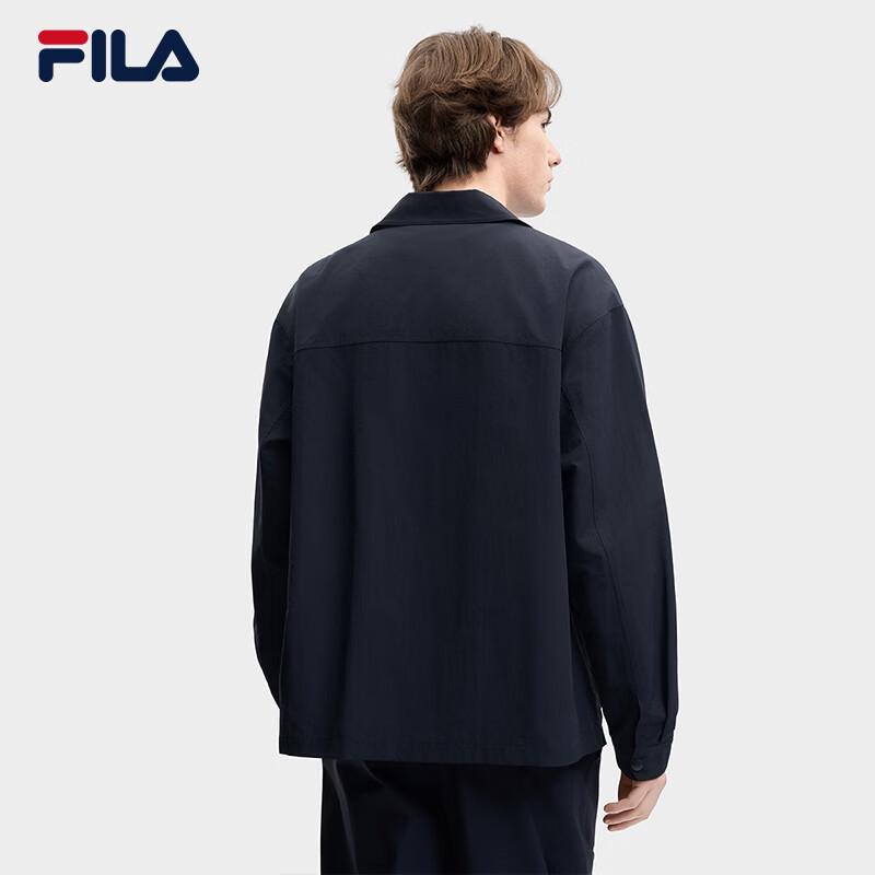 Fila Мужская повседневная тканая куртка