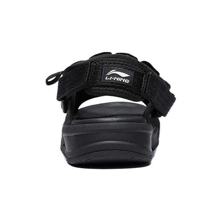 Li Ning Storm 1.0 удобные повседневные дышащие легкие детские сандалии детские сандалии черные YKUT012-3