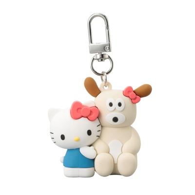 [Метки] ПВХ Брелок-талисман Branch Brother x Персонажи Sanrio Щенок x Hello Kitty BRM-KH02-C