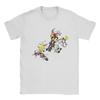 Мужские футболки Lucky Luke Jolly Jumper из чистого хлопка, новинка, с коротким рукавом, с круглым вырезом, футболки больших размеров
