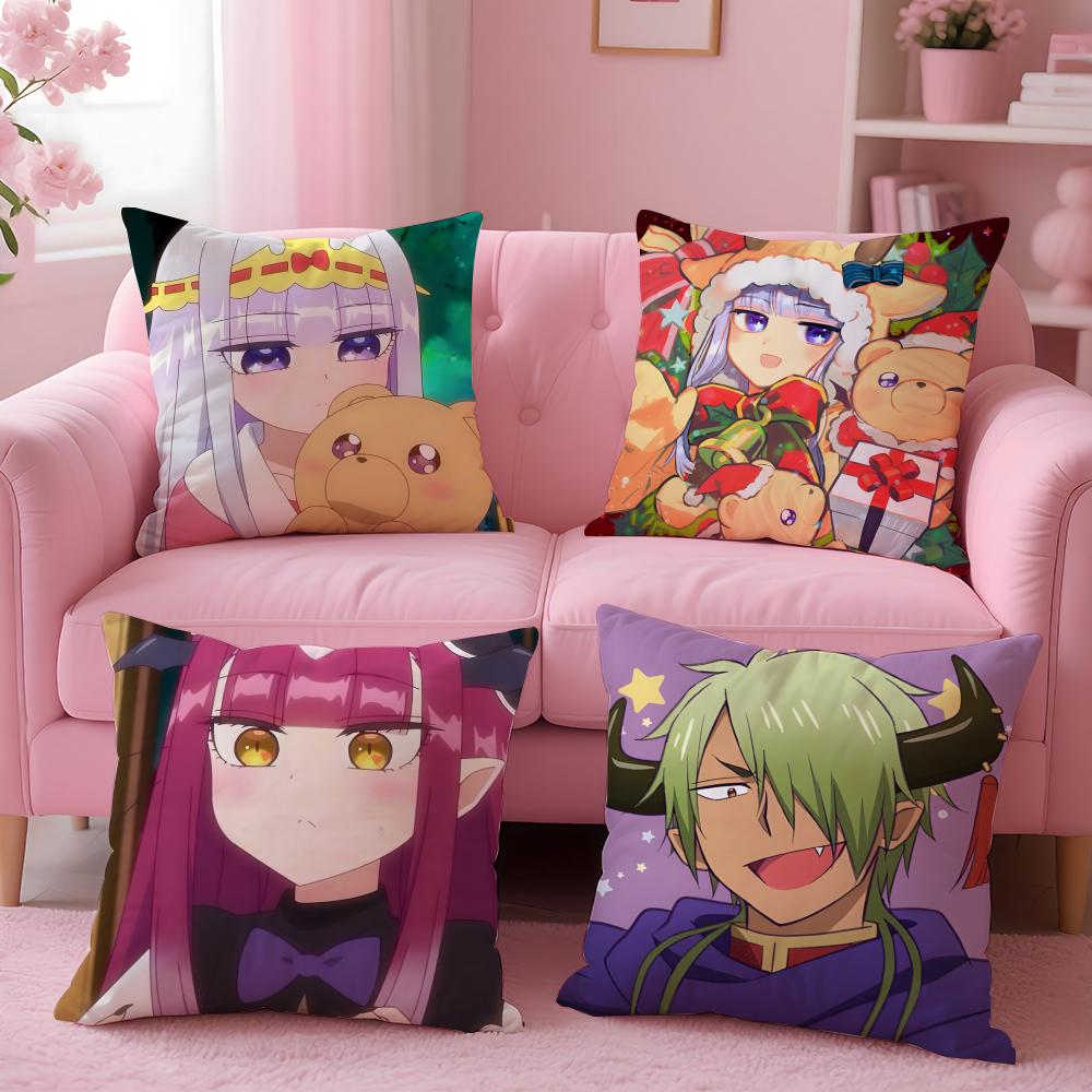 Popular Ssleepy Princess in The Demon Castlees Cushion Cover Comfortable Durable Pillow Cover MultiScene for Home Car Sofa