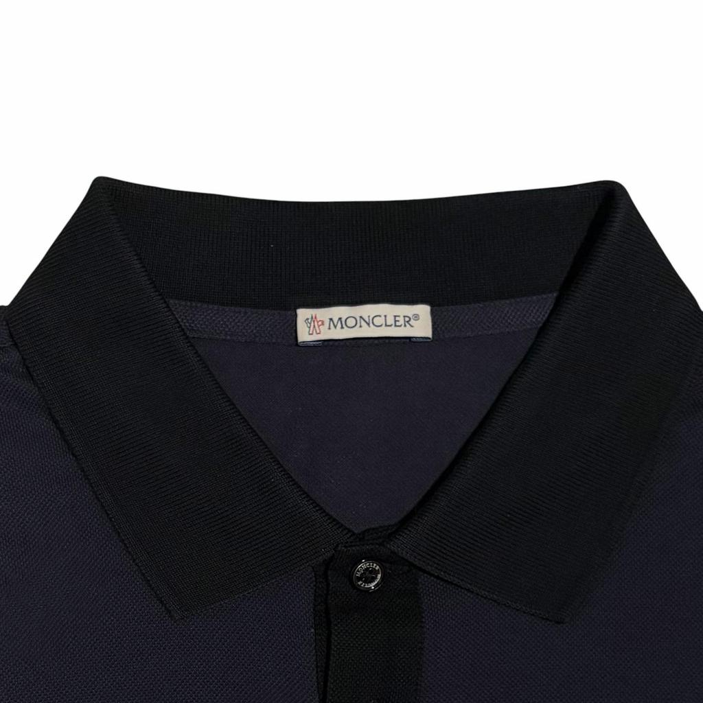 Used MONCLERPolo shirt Dark navy mens