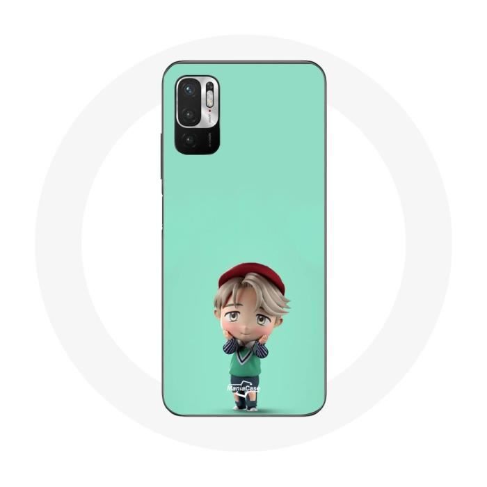 Case for Xiaomi Redmi Note 10 5G BTS TinyTAN Animation Jimin