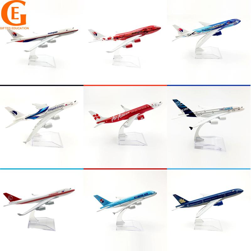Литая под давлением металлическая модель самолета 1/400 Philippine Airlines A320 Airbus A380 Boeing B737 B777 B787