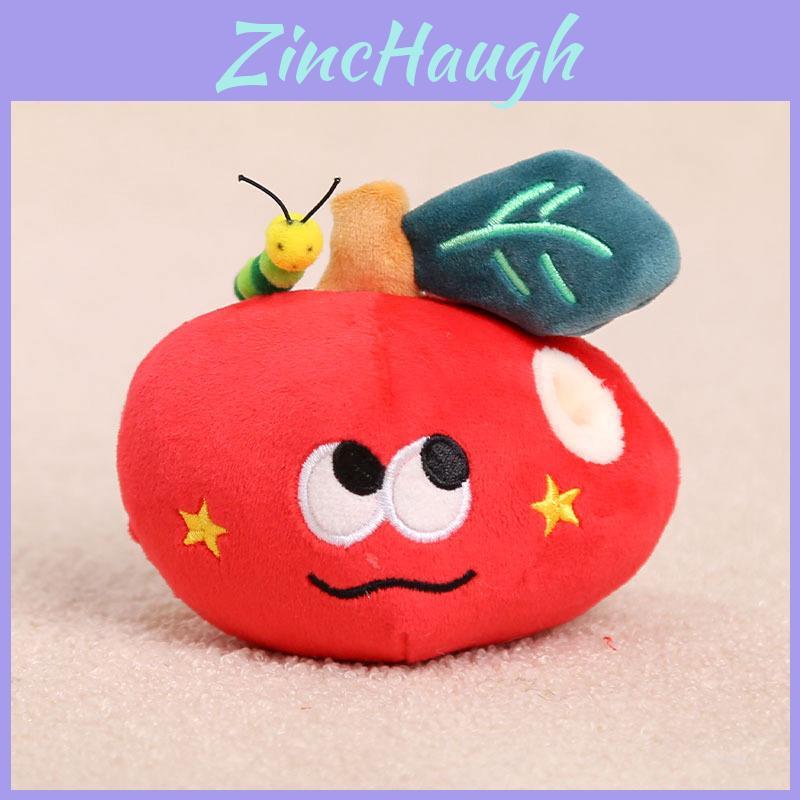 Apple Shaped Plush Stuffed Animal With Polyester Fiber For Car Accessories