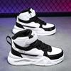A new pair of girls sports shoes boys running shoes children small white school board  middle-top skateboard casual shoes l