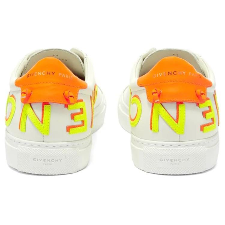 Givenchy Urban Street Low 'Reverse Logo - White Orange' Men's BH001DH0QC-125