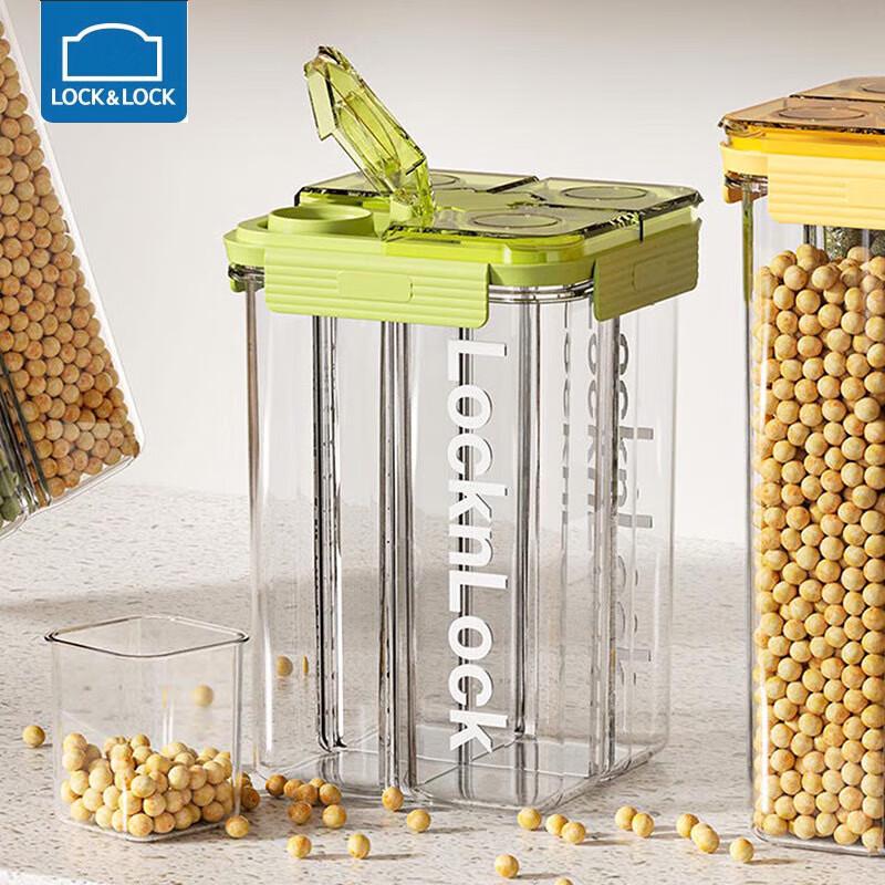 LOCK&LOCK Grain Storage Container with Measuring Cup