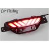 CSGJMY 1PCS For Toyota C-HR CHR 2016 2017 2018 2019 Car LED Reflector driving Lamp Rear Fog Lamp Rear Bumper tail Brake Lights