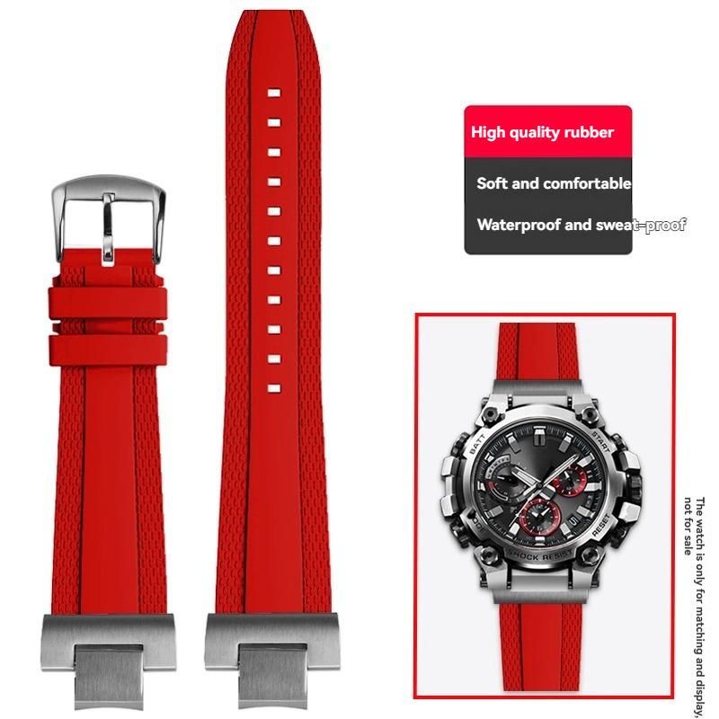 Для Casio G-SHOCK серия 5672 MTG-B3000 модифицированные модные аксессуары ремешка для часов со быстросъемным креплением из фторкаучука