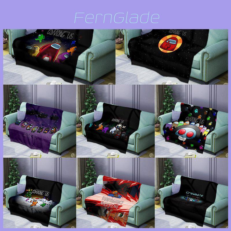 Game Among Us Blankets Soft Comfortable Warm Flannel Printed Winter Cartoon