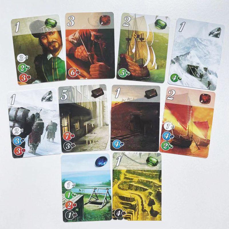 Splendor Настольная игра Полная английская мини-версия Захватывающая для вечеринки и семьи Игральные карты