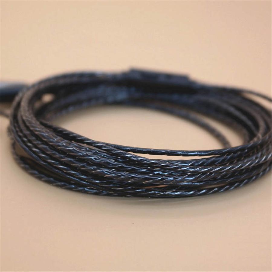 Кабель для наушников Аудиокабели для наушников для iPhone с разъемом 3,5 мм DIY с микрофоном Ремонт Замена наушников Кабель для наушников