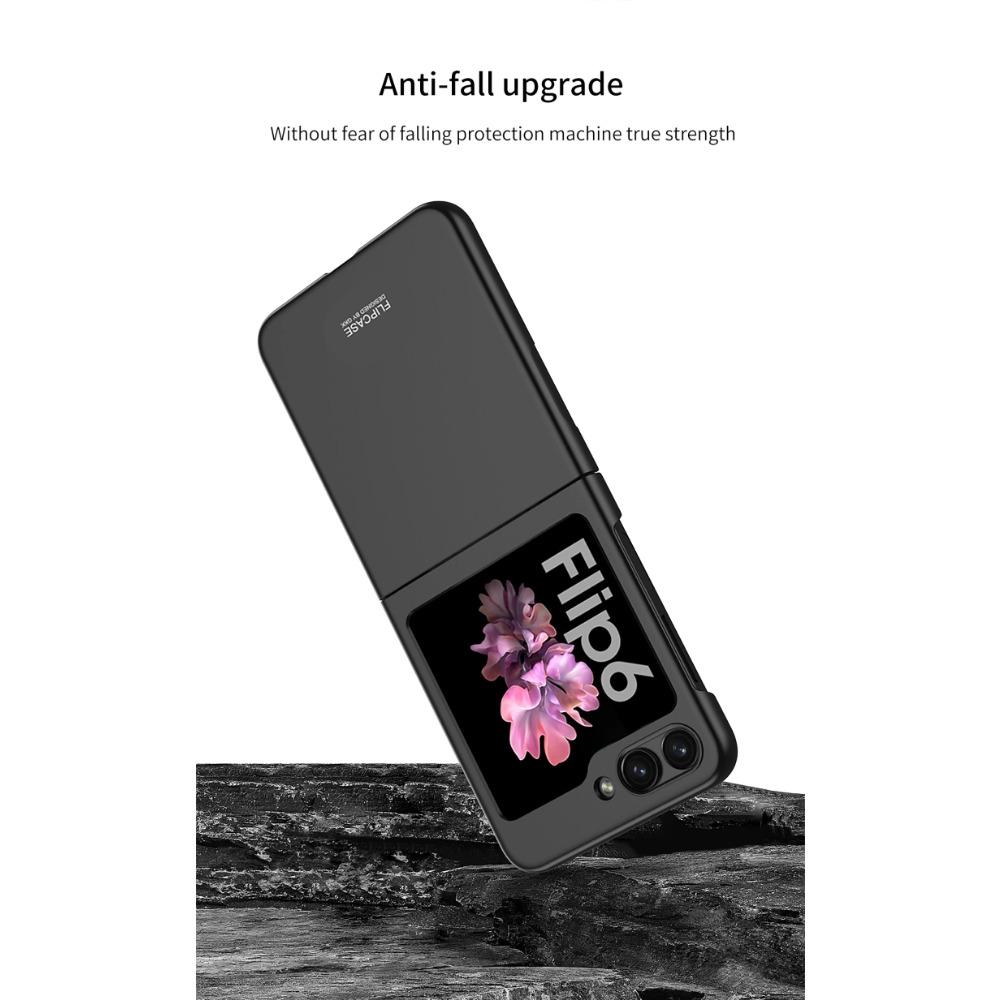 Ультратонкий жесткий чехол для телефона из ПК для Samsung Galaxy Z Flip 6 5 4 3, противоударный чехол для задней панели