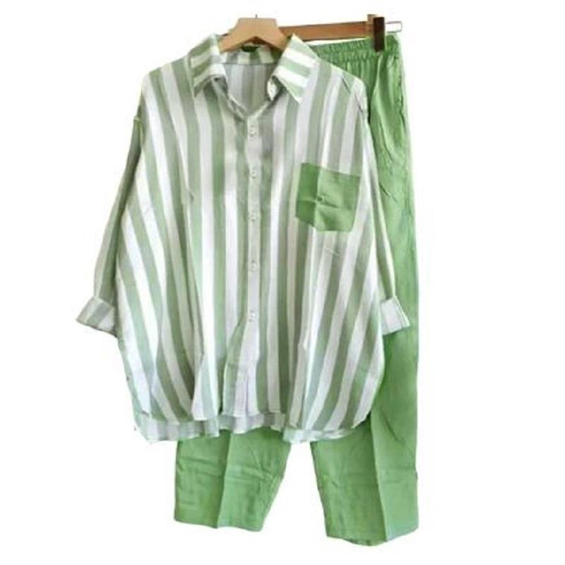 Модные весенне-осенние летние наряды женские спортивные костюмы женские комплекты из двух предметов шикарные элегантные женские комплекты из брюк и блузок