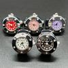 Винтажное панк-кварцевое кольцо для часов на палец для женщин и мужчин, готические часы, кольца, цифровые часы, эластичные эластичные кольца, ювелирные часы, подарок