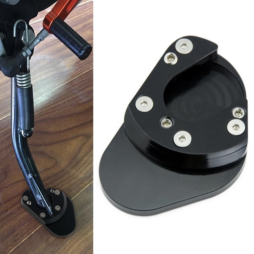 For 2012-2021 KTM 200 390 Duke Kickstand Enlarge Plate Motorcycle Side Stand Extension Pad for Husqvarna 701 SM Enduro 2016-2018