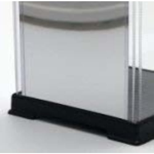 Octagon Figure Case, 18cm W X 18cm D X 27cm H, Mirrored Back, Plastic Case