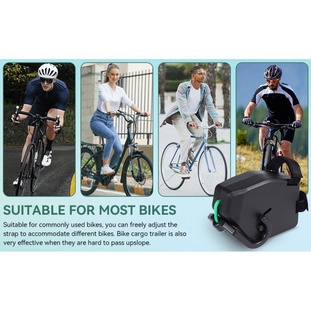 Bike Tow Rope for Children, Bike Towing System Rope for Parent-Kid Towing Straps Kids Tow Behind Bike System Secure Retractable