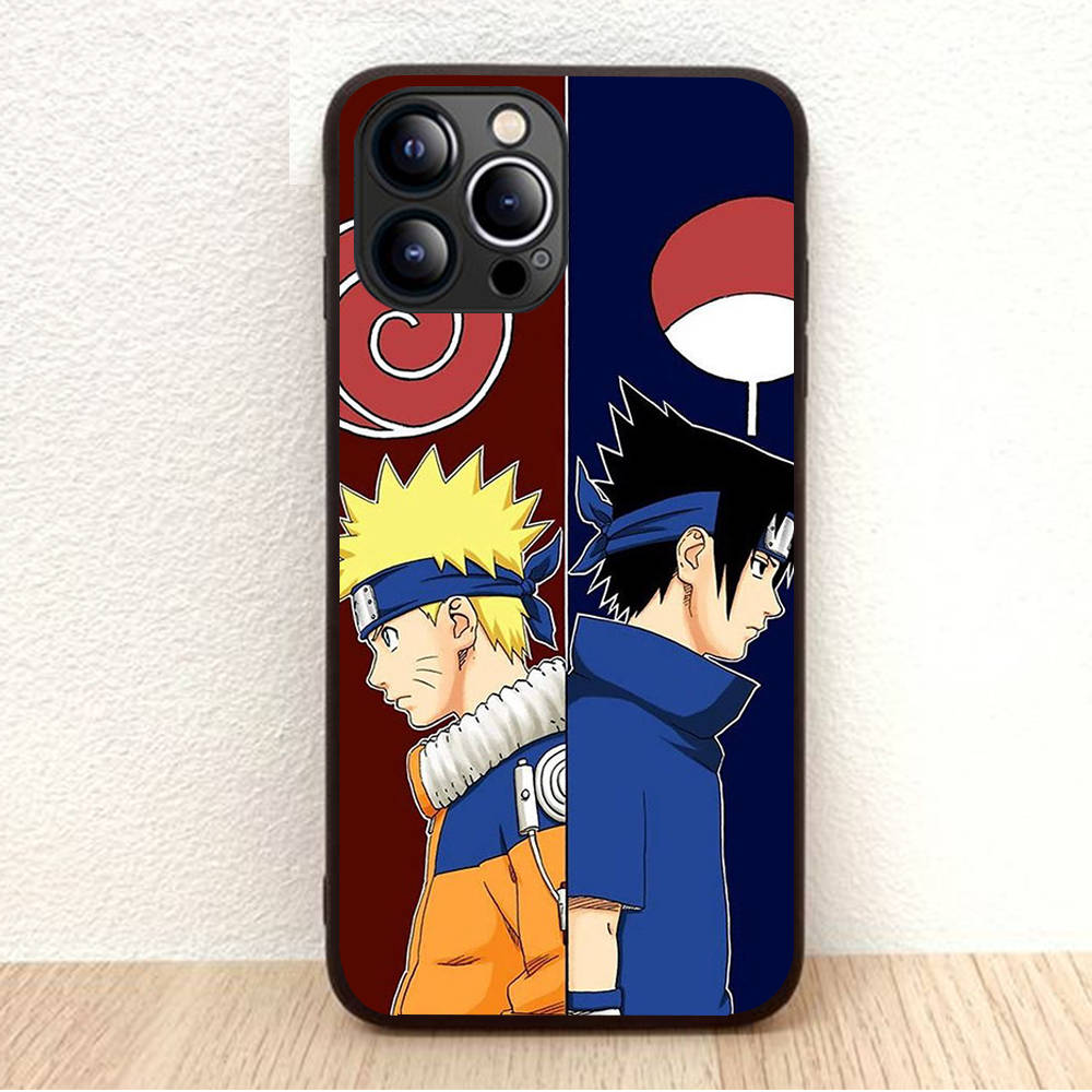 51 Naruto Sasuke Uchiha Case for Xiaomi Redmi A3 13C 10A 10C 12C 9A 9C 9T A3X Note 13 8 9 10 11 12 Poco F5 F6 C51 M6 X3 X6 C65 C50 C55 Pro Plus 4G 5G