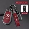 AGX4   Zinc Alloy Car Key Case Cover Citroen C4 C5 C3 C1 C2 C6 C8 Picasso Berlingo VTS Xsara C-Crosser C-Elysee Jump KeyChain Metal Key