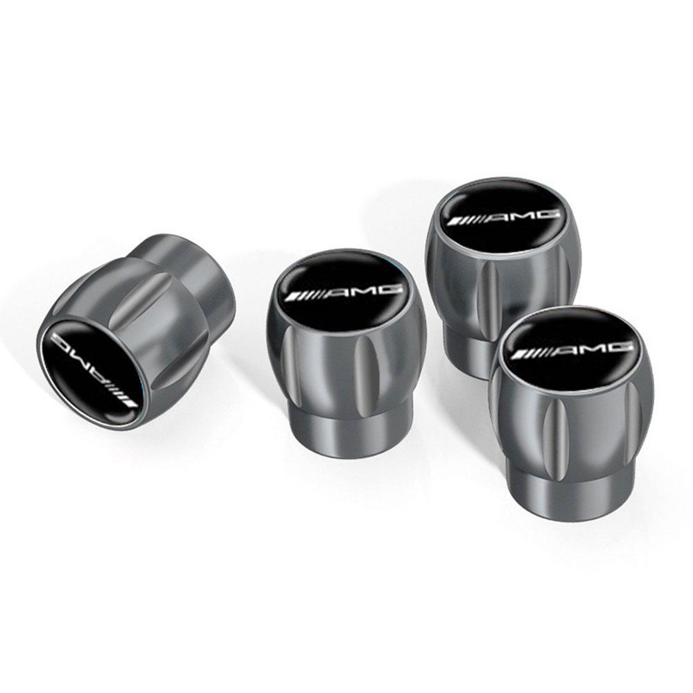 4pcs Car Truck Bicycle Tire Valve Caps Rim Stem Cap Valves Air Caps Cover For Mercedes Benz AMG A B C E S W204 W212 W176 GLC GLK BD1 c3