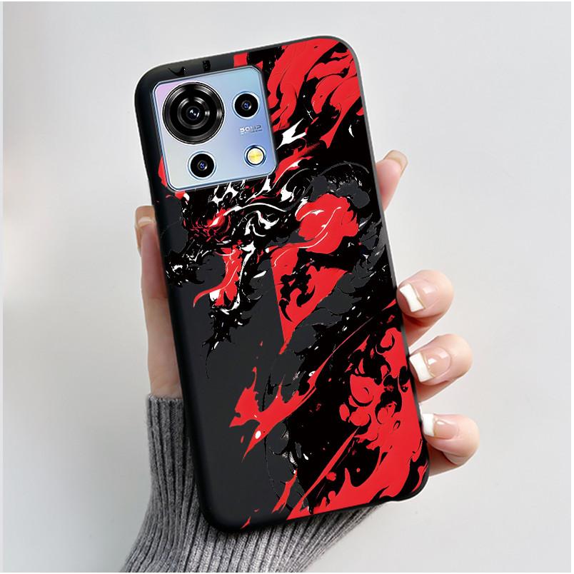 Для ZTE Blade V50 Vita Чехол Роскошный Милый Кролик с Сердечками Смешной Черный Мягкий Силиконовый Чехол для Телефона Для ZTE BladeV50 Vita V50Vita Обложка
