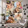 Wall TapestrySabrina Carpenter Art Hanging Cloth Decorative Background Cover for Room Decoration