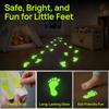 Removable 2D Flat Footprint Sticker Self-Adhesive Floor Wall Stickers  Halloween