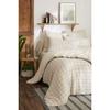 Housse de couette réversible "Gaïa Match" Tissé-teint grands carreaux toutes dimensions "Gaze de Coton" - 140x200 - Pampa