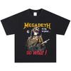Футболка Megadeth, Мягкая ткань, Повседневная