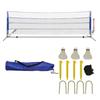 VidaXL Badminton Net with Shuttlecocks 500 X 155 Cm