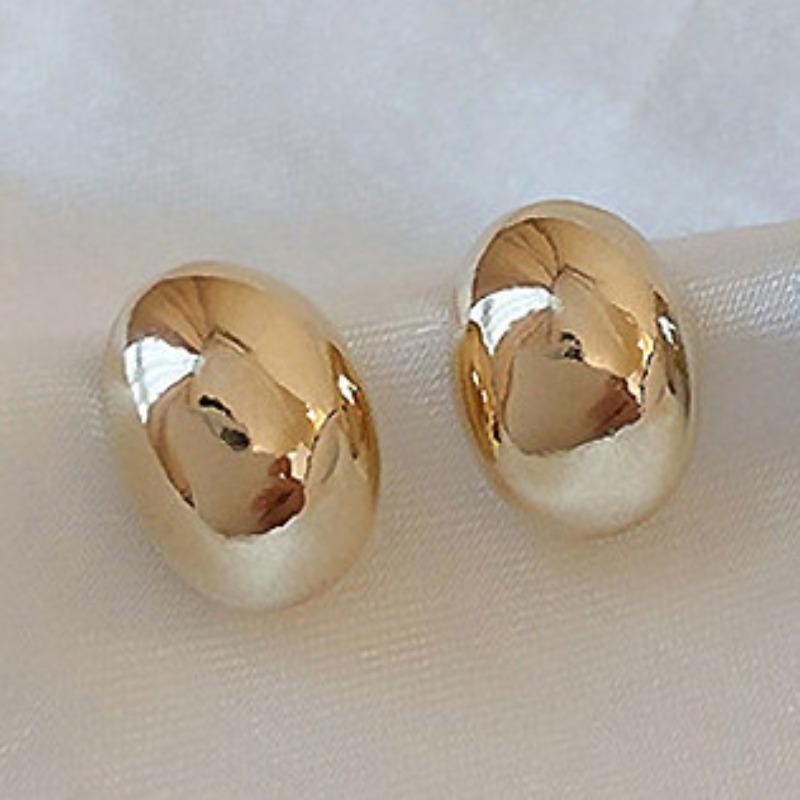 S925 Sterling Silver Beanie Earrings for Women Spring Special-Interest Design High-Grade Ear Studs Earrings