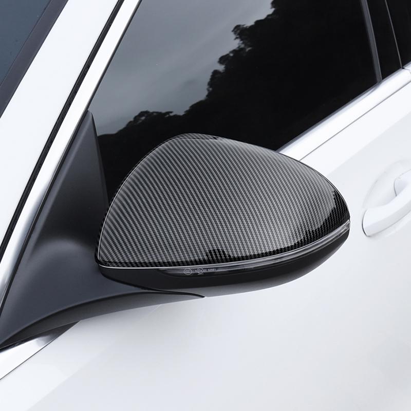 Крышка зеркала заднего вида из углеродного волокна, зеркало заднего вида, крышка корпуса для Mercedes Benz C Class W206 C200 C220 C260 C300
