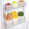 Stackable Refrigerator Storage Box Multifunctional Fridge Storage Bin Kitchen Organizer
