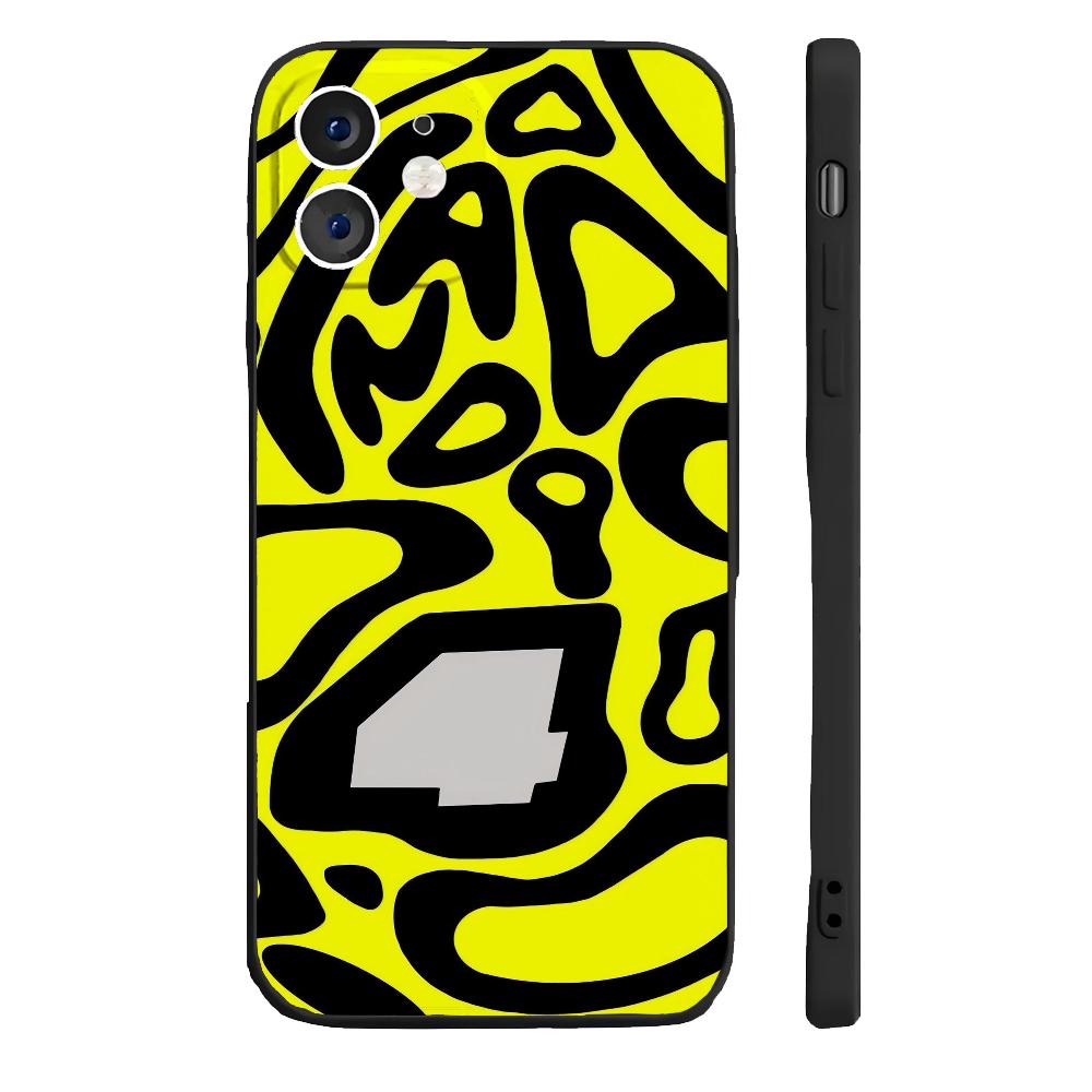Чехол для телефона L-Lando N-Norris Pink F1 Helmet Design, мягкий силиконовый для iPhone 16 15 14 13 12 11 Plus Pro Max Plus