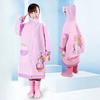 Children's Raincoat Cute Kids Waterproof Rain Coat With Schoolbag Position Rain Poncho EVA Rain Coat Jacket Student RainWear