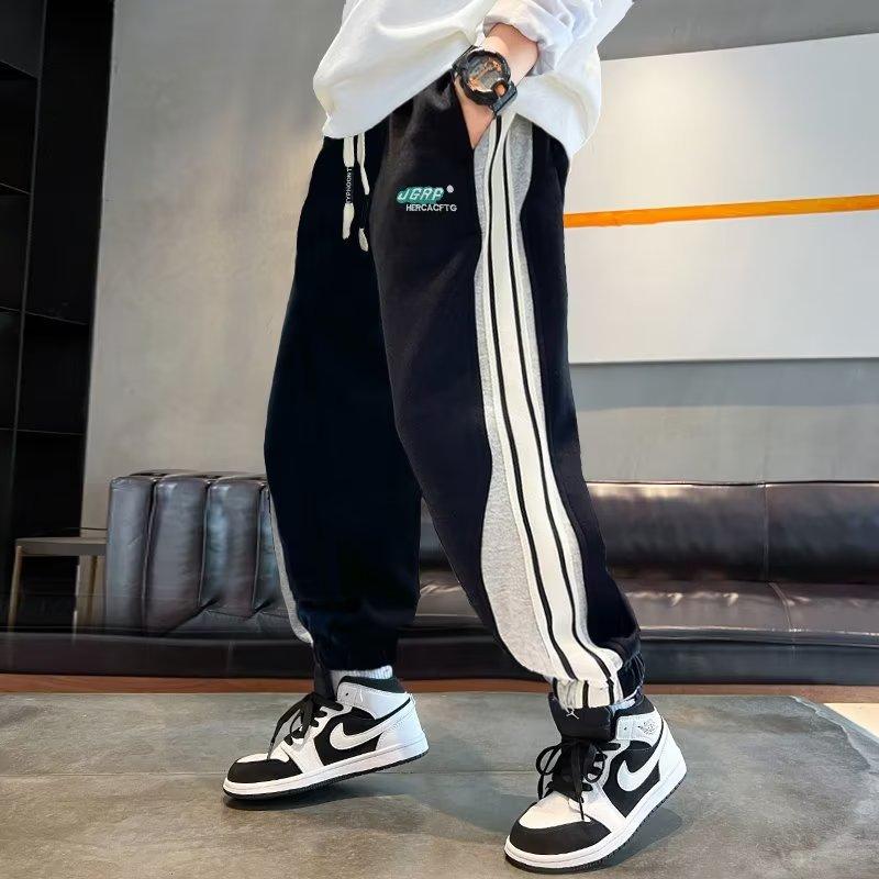 Children's Clothing Boys' Autumn Pants Spring and Autumn 2025 New Sports Autumn Big Boys' Long Pants Boys' Sweatpants Trendy
