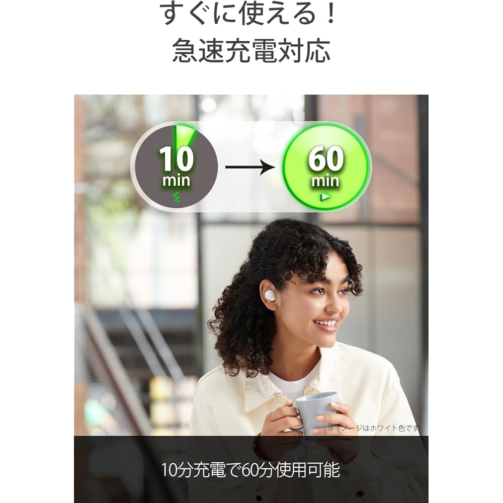 Sony WF-C500 True Wireless Earphones: Lightweight and compact (5.4g), high-precision call quality, easy pairing, IPX4 water-resistant, black (WF-C500
