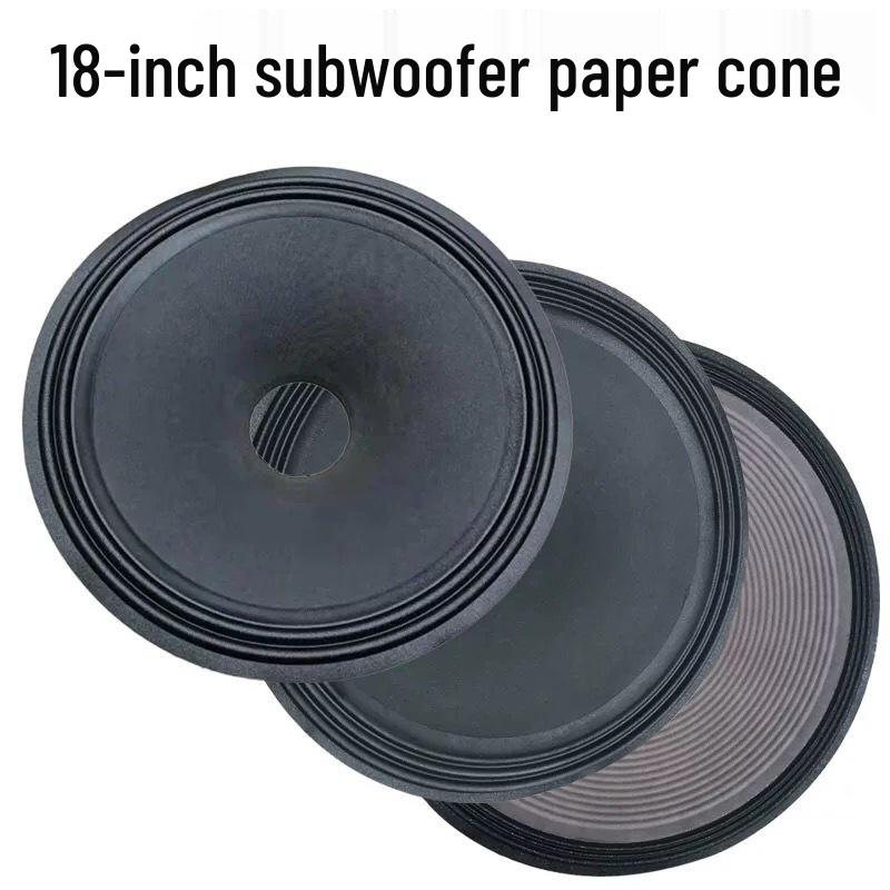 18-inch Woofer: Open Hole Thickened Paper Cone with Double/Triple Roll Edge - Speaker Accessory