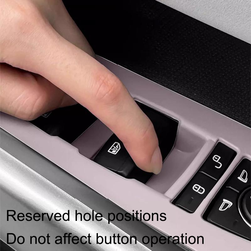 For BYD Yuan Plus Atto 3 Smart Driving Edition ADAS Car Window Lift Panel Silicone Pad Full Cover Anti Scratch Interior